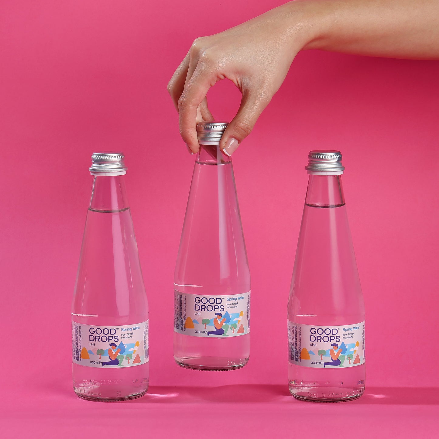 4 cartons Spring Water (24x330ml)