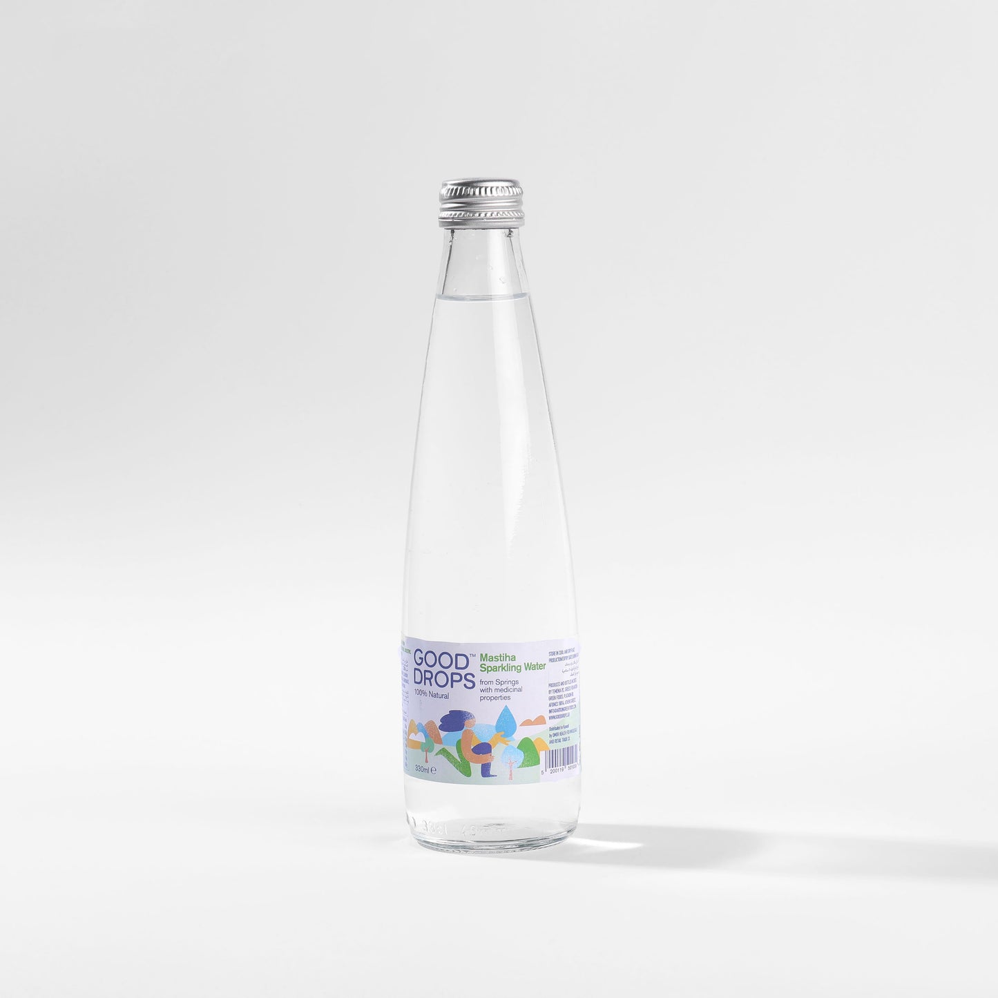 3 Cartons Mistiha Sparkling Water carton (12x330ml)