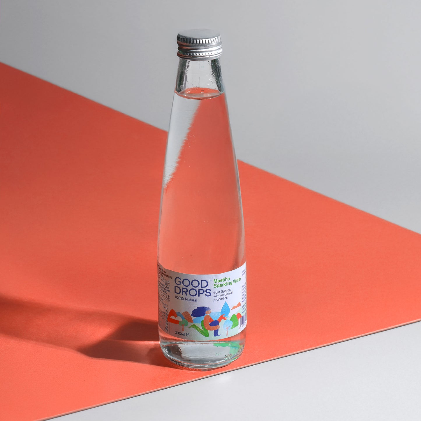 3 Cartons Mistiha Sparkling Water carton (12x330ml)